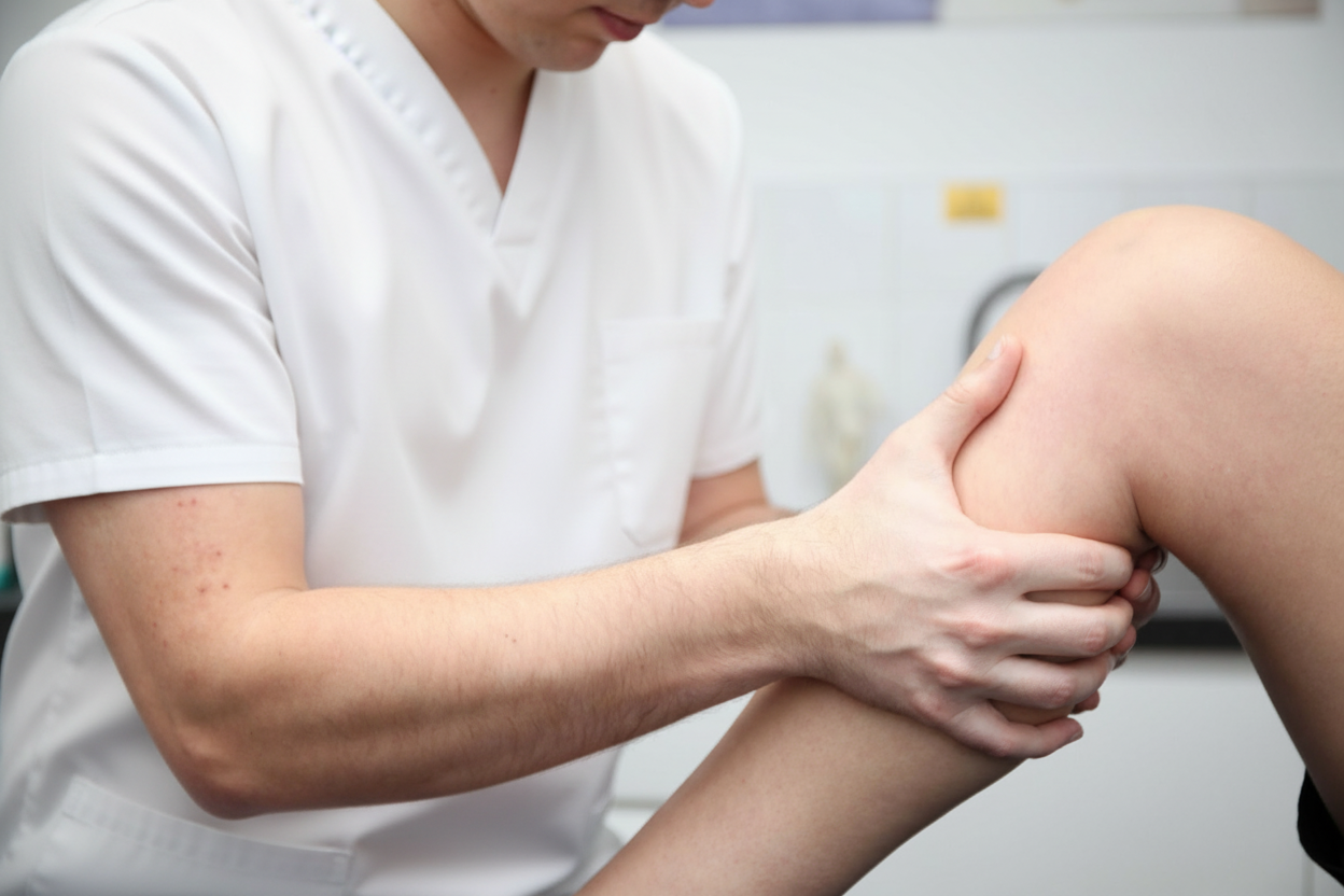 Bursitis inflammation pain treatment with radiotherapy at TheraLife Clinics